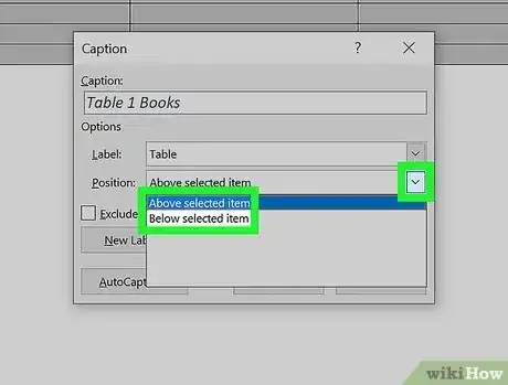Image titled Add a Caption to a Table in Word Step 6