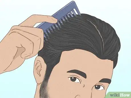 Image titled Style Middle Part Hair for Guys Step 4