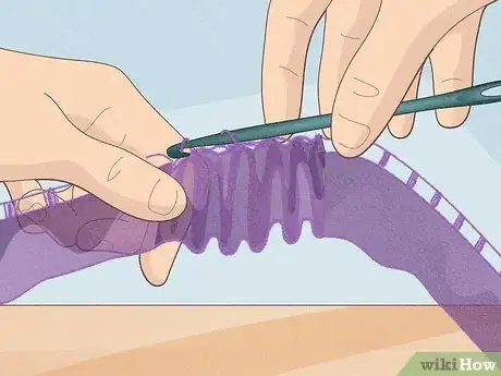 Image titled Crochet Ribbon Yarn Step 16