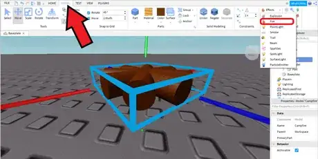 Image titled Make a Model in Roblox Studio Step 7