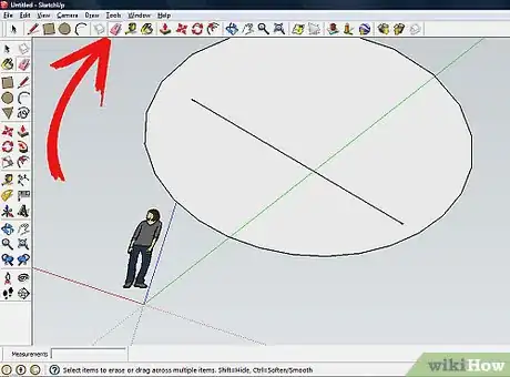 Image titled Create a Half Sphere in SketchUp Step 3