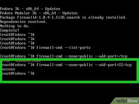 Image titled Open Ports in Linux Server Firewall Step 12