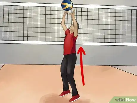 Image titled Backset a Volleyball Step 7