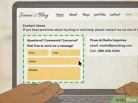 Image titled Contact Bloggers Step 3