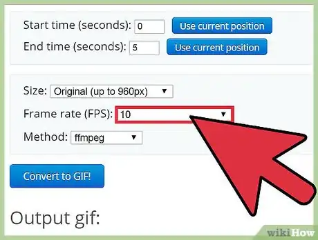 Image titled Convert a Video Into a Gif Animation Step 9