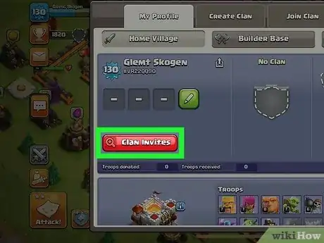 Image titled Join a Clan in Clash of Clans Step 11