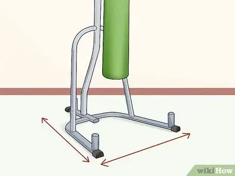 Image titled Keep a Punching Bag Stand from Moving Step 5