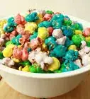 Make Rainbow Popcorn