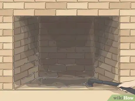 Image titled Clean Fireplace Bricks Step 1