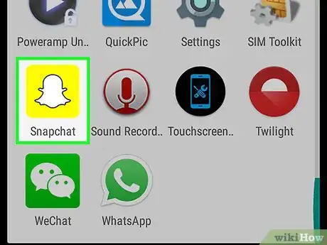 Image titled Take a Picture on Snapchat on Android Step 1