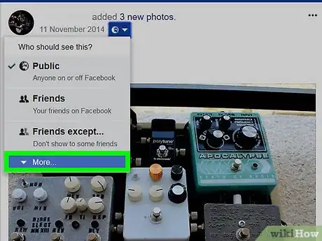Image titled Make Photos Private on Facebook Step 7