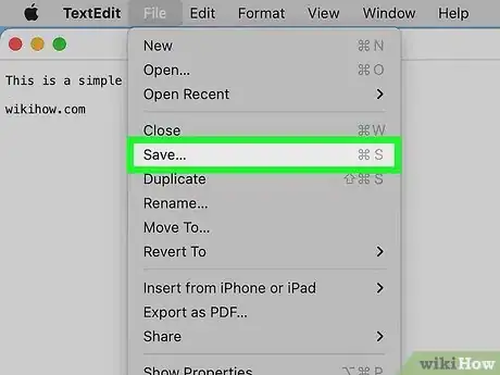 Image titled Create a TXT File on Mac Step 6
