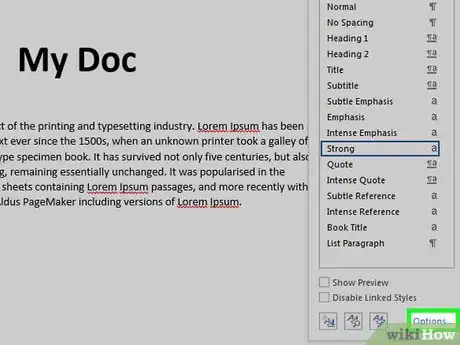 Image titled See All Paragraph Styles Used in a Word Doc Step 16