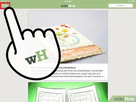 Image titled Use the wikiHow iPhone and iPad Application Step 8