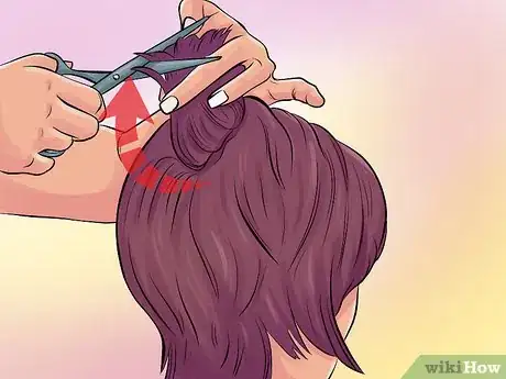 Image titled Point Cut Hair Step 7