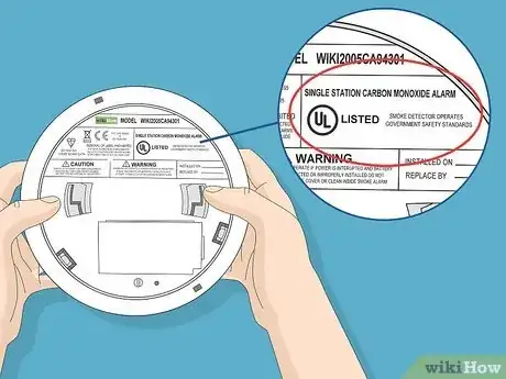 Image titled Tell if a Smoke Detector Detects Carbon Monoxide Step 1