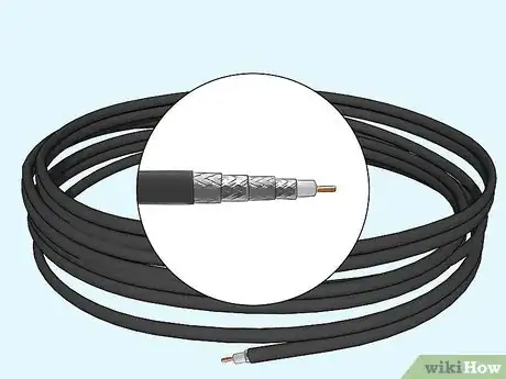 Image titled Install Satellite Coax Cable in a Home Step 1