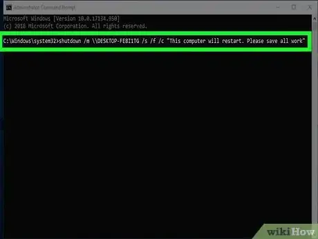 Image titled Shut Down or Restart Another Computer Using CMD Step 10