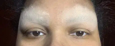 Image titled Powdered brows