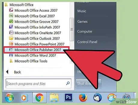 Image titled Use Microsoft Publisher Step 1