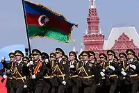 Contingent from the Azerbaijani military