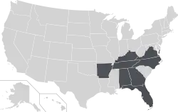 Location of teams in {{{title}}}
