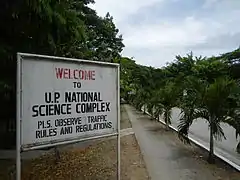 Welcome sign
