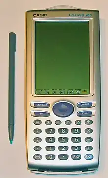 Casio ClassPad 300 touch screen calculator