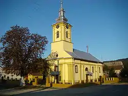 The Orthodox church in Fârdea