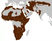 Map of range
