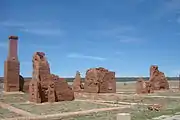 Remainder of buildings along Officer's Row