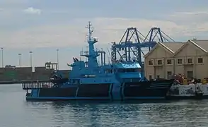 SVA Fulmar class ship for counterdrug special operations