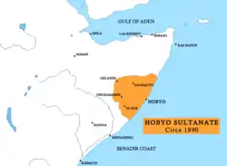 The Sultanate of Hobyo in the late 19th century