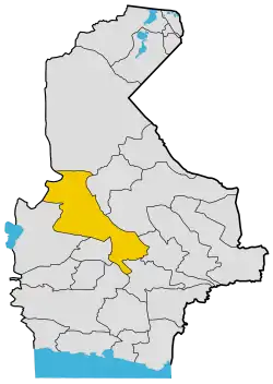 Location of Iranshahr County in Sistan and Baluchestan province
