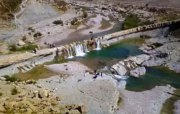Keyvan Falls in Gachsaran