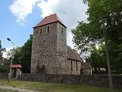 Church in Rehfelde village