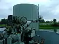 A 40&nbsp;mm AA gun tub