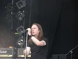 Vocalist Lee Dorrian