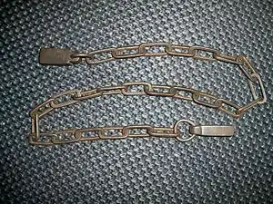 Antique Japanese chain weapon "manriki"