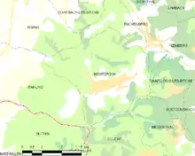 colored map