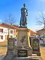 Courcelels-Chaussy monument
