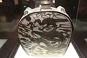 Pot with black dragon design, Song dynasty