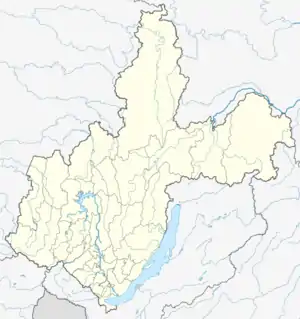 Yurty is located in Irkutsk Oblast