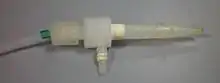 A teflon PFA concentric nebulizer.