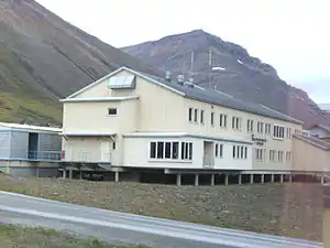 Modern buildings in permafrost zones may be built on piles to avoid permafrost-thaw foundation failure from the heat of the building.