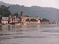 Parmarth Niketan view from Ganges