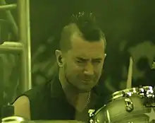 Pete Parada performing in 2016