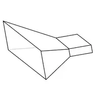 Pyramidal horn