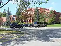 This parking lot on MacDonald St. is the site of the Armaments Building, demolished in 2009