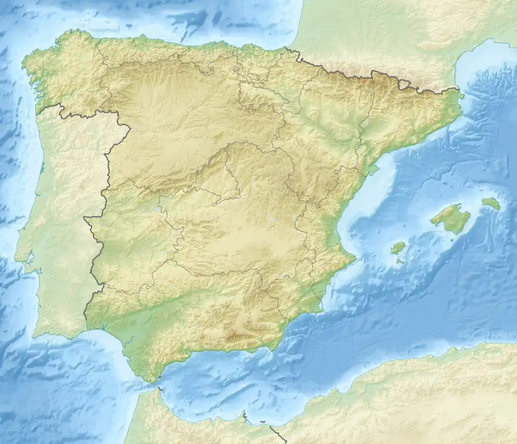 Consuegra is located in Spain